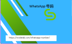 Whatsapp 号码