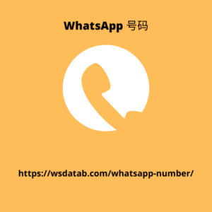 WhatsApp 号码